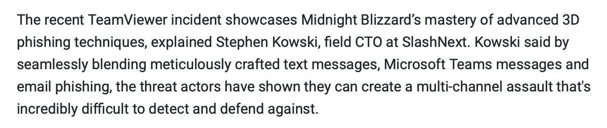 'Advanced 3D phishing techniques'......

I'm sorry WHAT....????