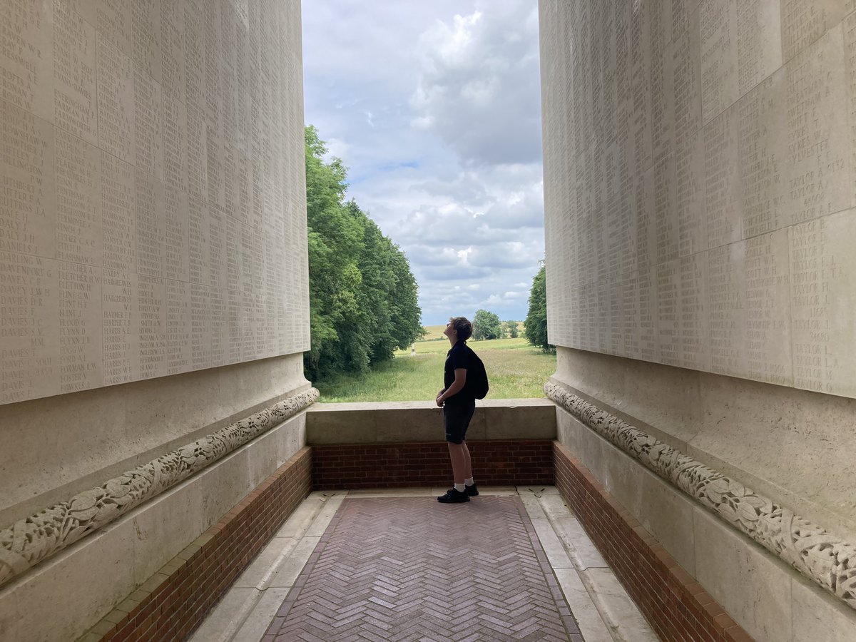MonktonHistory's tweet photo. Thiepval Memorial. A monument with over 73, 000 names #battlefieldstrip2024 https://t.co/3G2CduTvTG