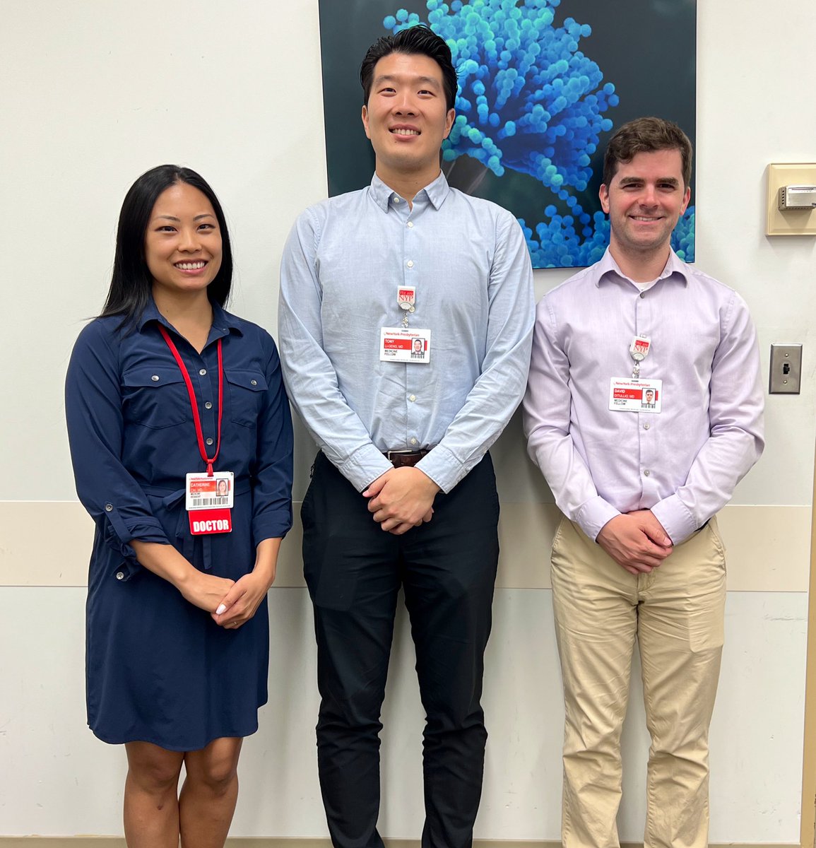 We are so excited to welcome our newest ID fellows @riresardonique, <a href="/tonyligeng/">Tony Li-Geng</a> &amp; <a href="/djd02007/">David DiTullio</a> to the <a href="/WCM_ID/">Weill Cornell Infectious Diseases Division</a> family! Good luck to all the new house staff who started today. <a href="/WCMDeptofMed/">Weill Department of Medicine</a> <a href="/IDSAInfo/">IDSA</a> <a href="/WeillCornell/">Weill Cornell Medicine</a>