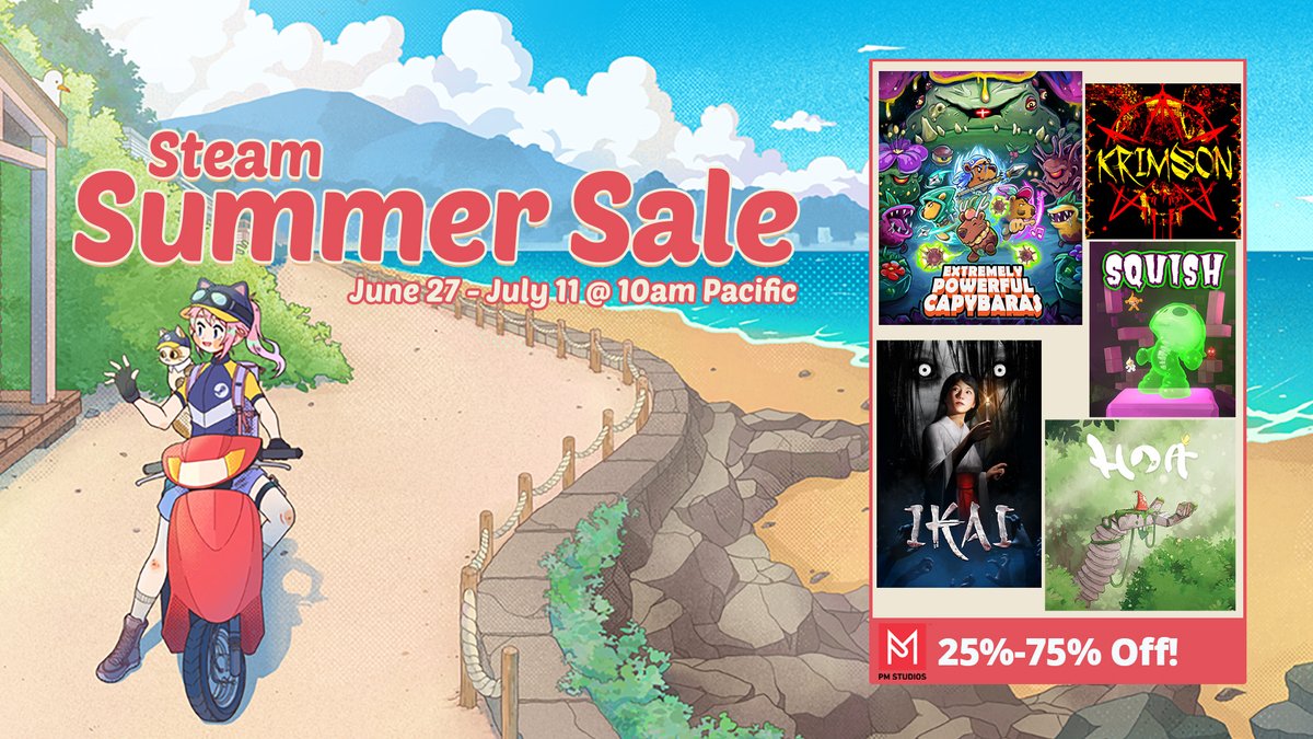 It's a beautiful day to play some video games! What has everyone picked up during the #steamsummersale2024 ?