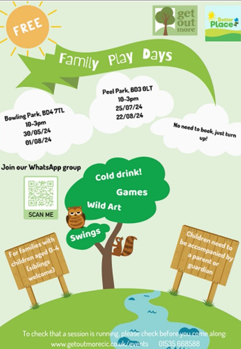 ManninghamProj's tweet image. Free family play days? Count us in!