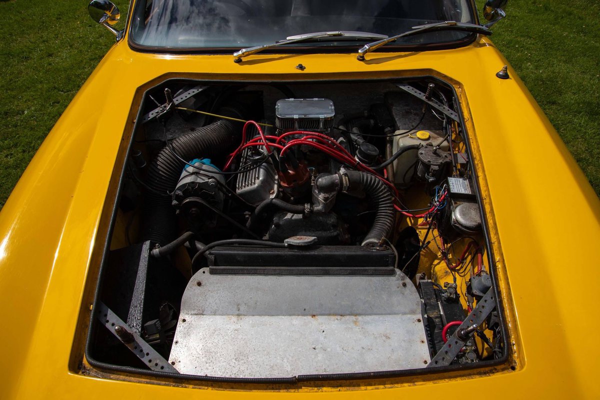 HansonsClassics's tweet photo. A little ray of sunshine ☀️

This beautiful Rare 1969 Gilbern Genie is coming up in our 6th July Classic Car Auction 

Browse &amp; Bid the full catalogue now 🔗 https://t.co/IO1fkOKdOq

#gilberngenie #carauction #classiccars

@HansonsAuctions https://t.co/mJ831N84X9