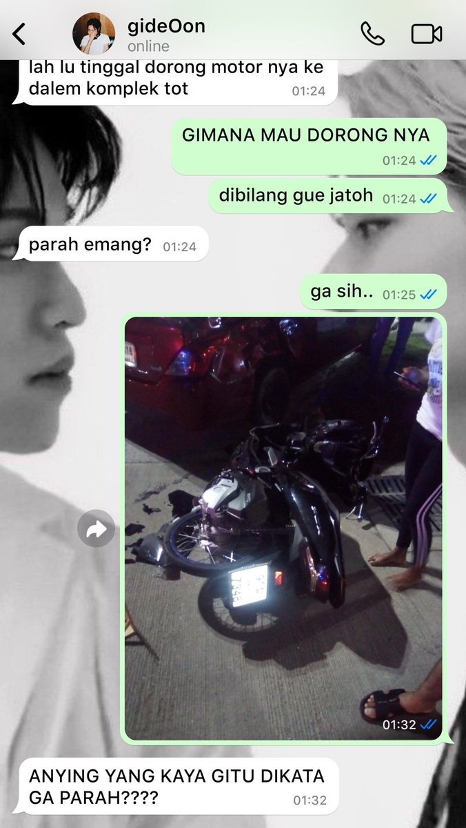 fellicia_hjk's tweet photo. hajeongwoo two tweets au.
Kecelakaan..
#GiEL https://t.co/hUJyiDg74v