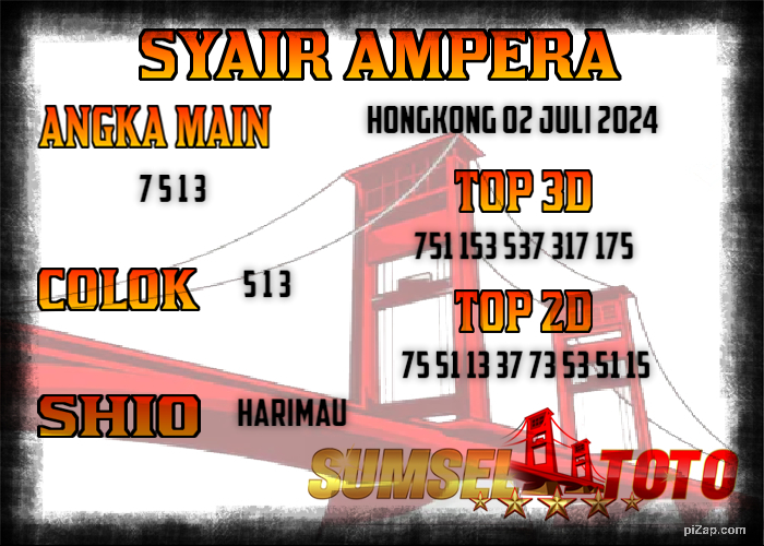 sumseltoto's tweet photo. SYAIR TOGEL AMPERA HONGKONG 02 JULI 2024 DAFTAR SUMSELTOTO 📱WA SUMSELTOTO 1 : +62 821-8126-1494 📷WA SUMSELTOTO 2 : +62 821-8126-1494 #sumseltoto #prediksisydney #bocoransydney #togelsydney #syairsydney #kodesyairsydney #syairamperasydney #syairampera https://t.co/JqVsiKRIq1