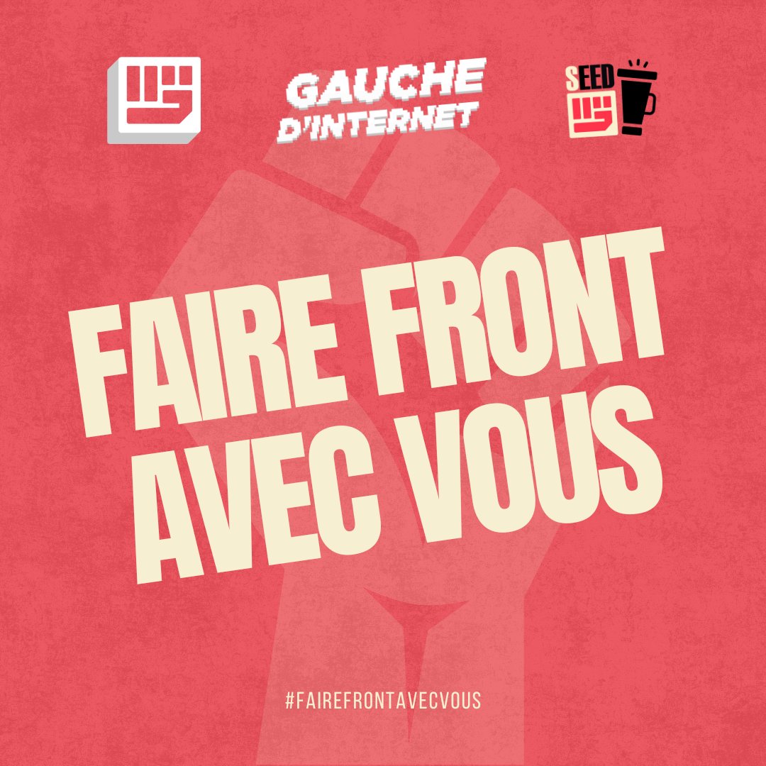 ✊ Face au danger d'une majorité absolue du Rassemblement National aux législatives, le Stream Populaire appelle à tout mettre en oeuvre pour les en empêcher.

Cette semaine, faisons barrage ensemble ! #FaireFrontAvecVous