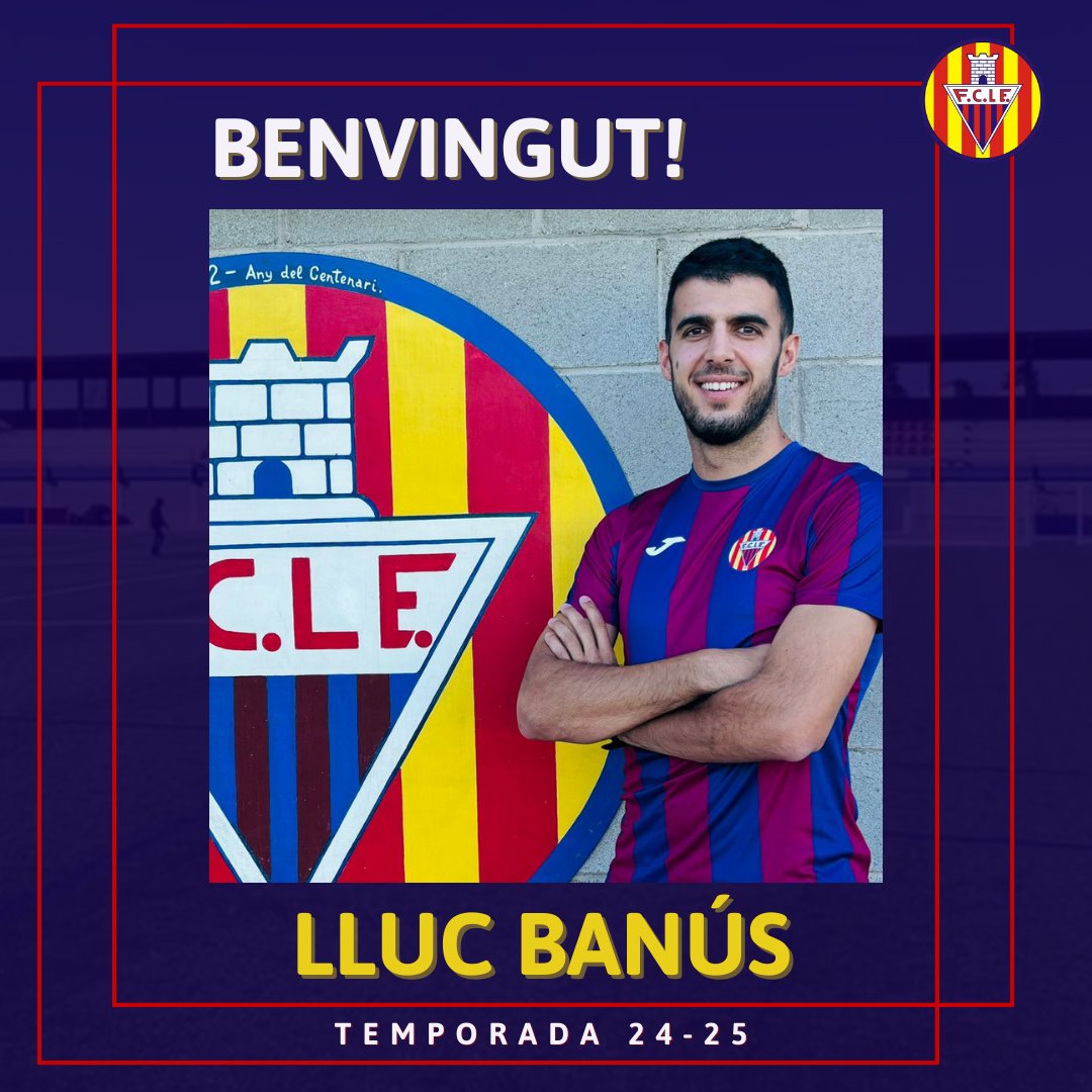 FCLESCALA's tweet photo. 🫡✍️𝗕𝗘𝗡𝗩𝗜𝗡𝗚𝗨𝗧 𝗟𝗟𝗨𝗖!

👤Lluc Banús @llucbanus s'incorpora al primer equip. Central de 28 anys amb experiència a la categoria. La temporada 23-24 va militar al @FundacioUETona
🦾Joc aeri i qualitat en sortida de pilota per l'eix de la defensa!

🏠l'Escala és casa teva! https://t.co/iOqdKqhxYt