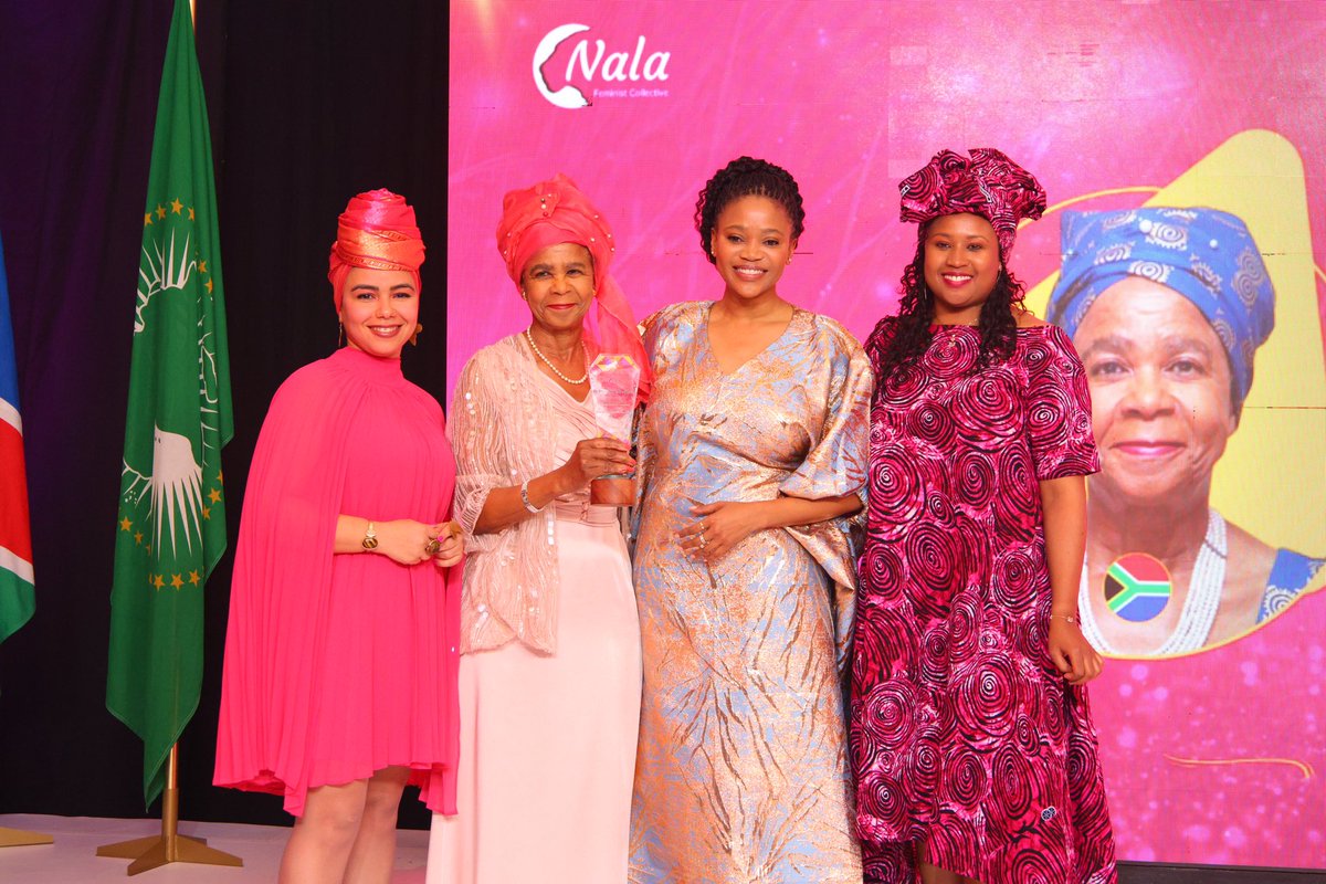 Nalafem Awardee: Advancing Intergenerational Co-leadership.

Awardee: Dr Mamphela Ramphele 
#NalafemSummit2024 #IamNala #Namibia