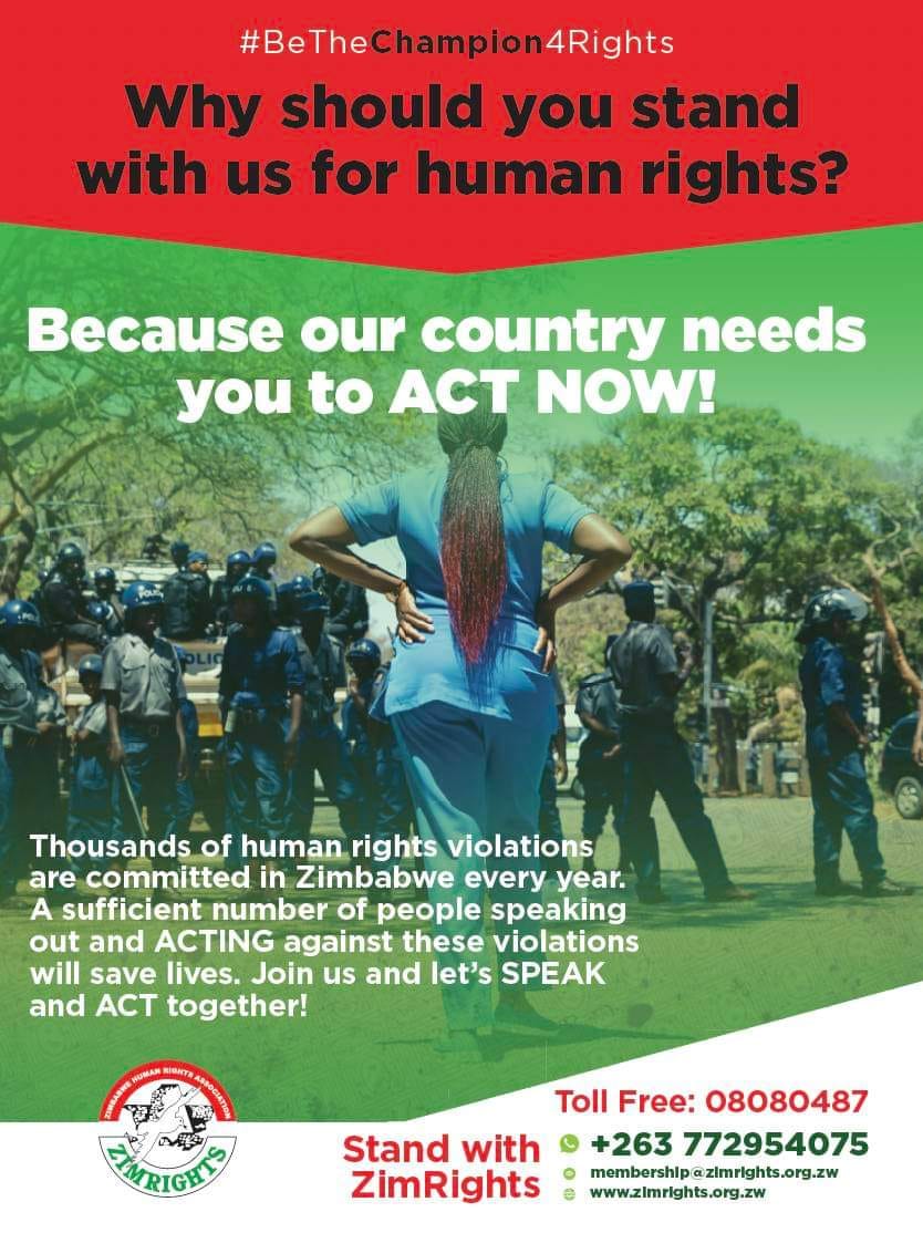 The constitution of Zimbabwe provides an expanded bill of rights which amongst other things guarantees freedom of association and affiliation . Rights such as the right to vote and support/join a political party of your own choice are also provided by the same bill of rights.