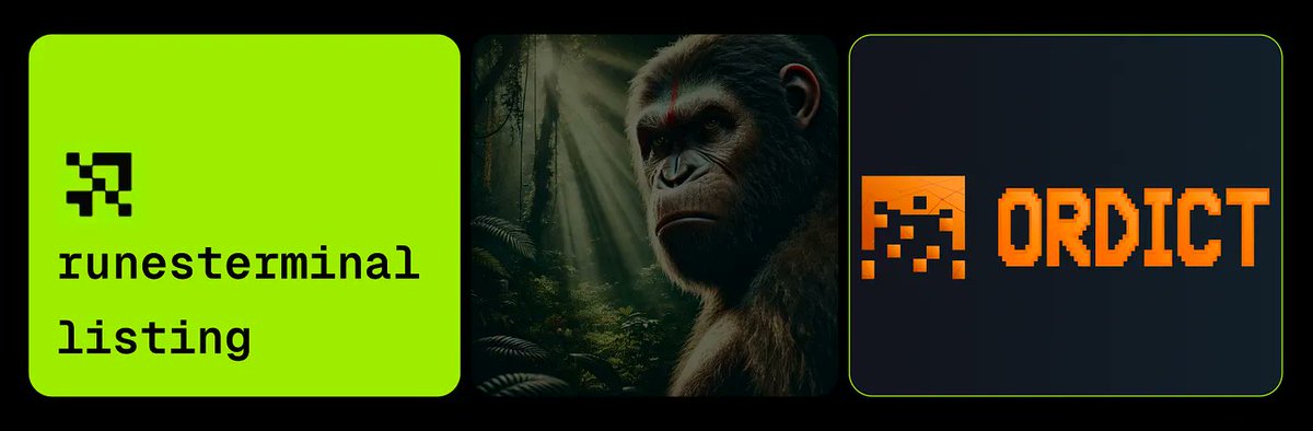 btcterminal_'s tweet image. And so it begins:

@Ordict_official will be one of the first projects launching on @runespad.

To participate you will need $RUNI... 
Do you see the utility? DO YOU?