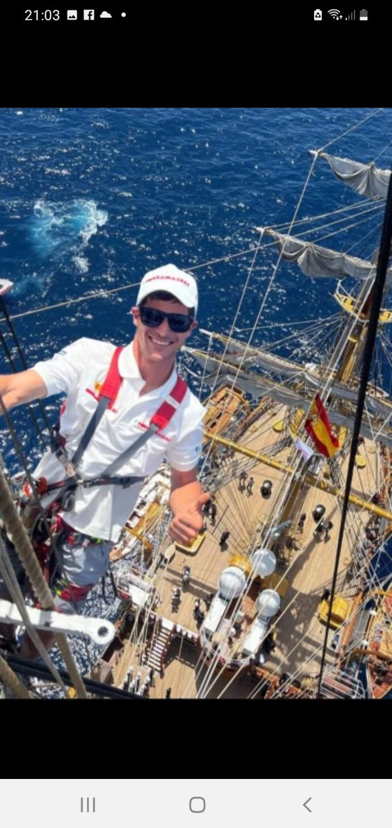 Greetings from the most beautiful ship in the world, the Amerigo Vespucci.