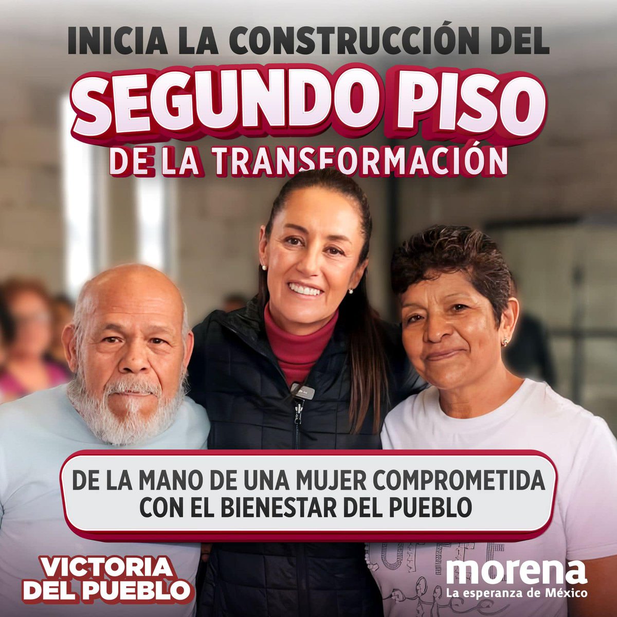 Rosi Bayardo (@bayardorosi) on Twitter photo Qué orgullo saber que una mujer inteligente, sensible y muy trabajadora como la Dra. <a href="/Claudiashein/">Claudia Sheinbaum Pardo</a>, guiará los esfuerzos para construir el Segundo Piso de la Cuarta Transformación. 🫶🏻
¡La 4T es y será más bienestar para todas y todos! ✨ Qué orgullo saber que una mujer inteligente, sensible y muy trabajadora como la Dra. <a href="/Claudiashein/">Claudia Sheinbaum Pardo</a>, guiará los esfuerzos para construir el Segundo Piso de la Cuarta Transformación. 🫶🏻
¡La 4T es y será más bienestar para todas y todos! ✨