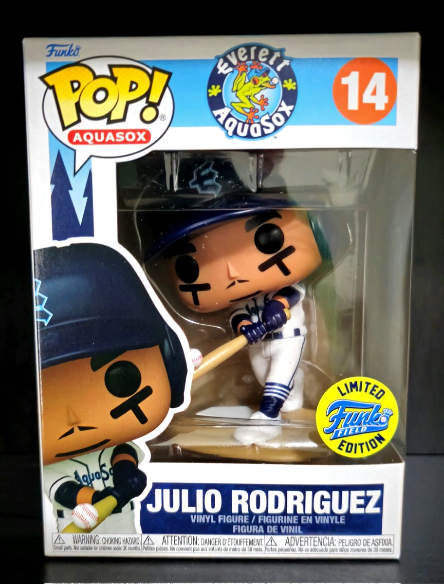 ADriftingNerd's tweet photo. MAIL CALL!!! 

A BIG thank you to @SumoDoug for helping me out with getting this @OriginalFunko @EverettAquaSox @JRODshow44 #FunkoField Limited Edition Exclusive #FunkoPop to add to my @Mariners collection. #FunkoFamily #GoFrogs #TridentsUp https://t.co/Ia8yig8K2s