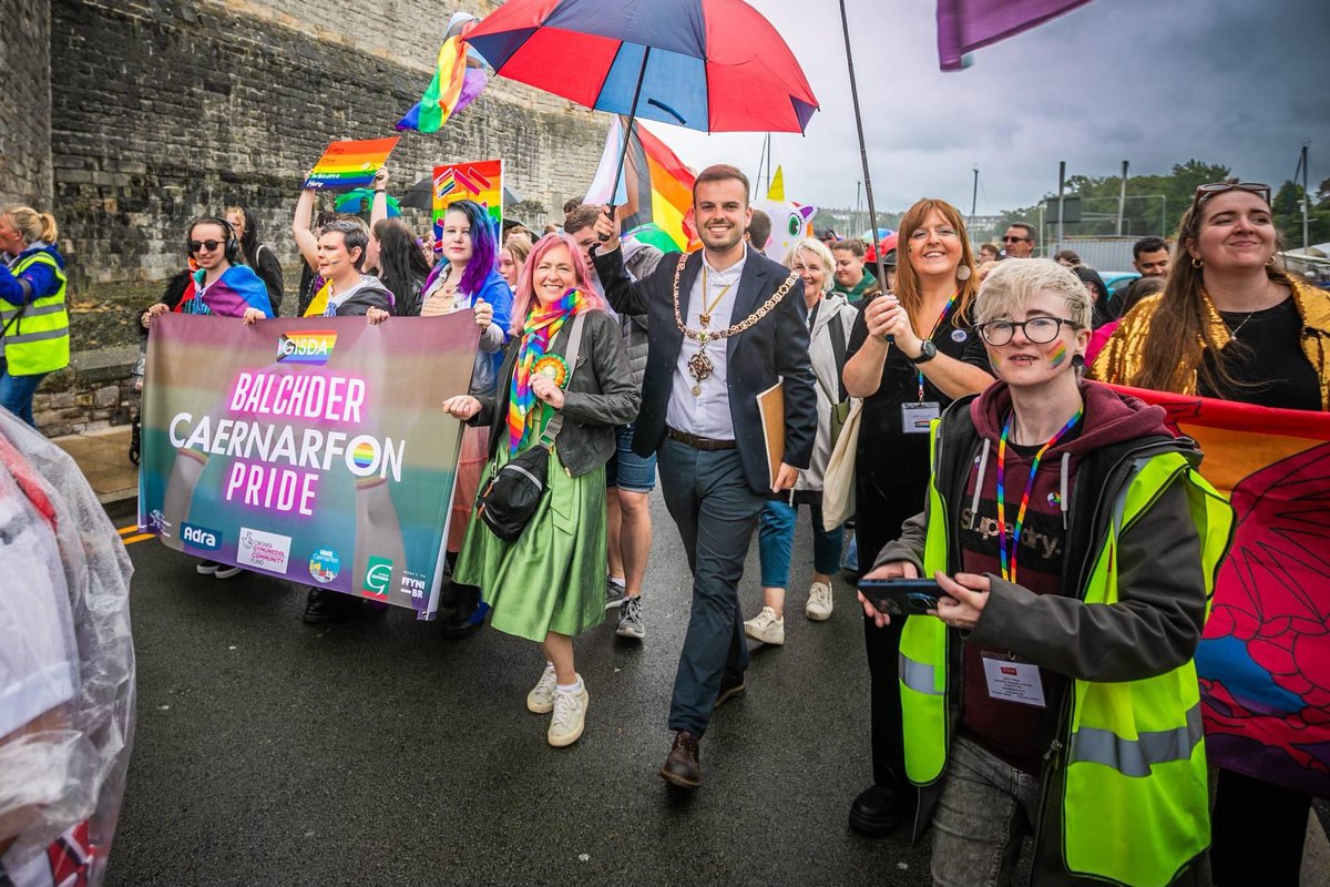 Diolch <a href="/Gisdacyf/">Gisda</a> am drefnu #BalchderCaernarfon ddydd Sadwrn.

Fantastic day at #CaernarfonPride on Saturday.
