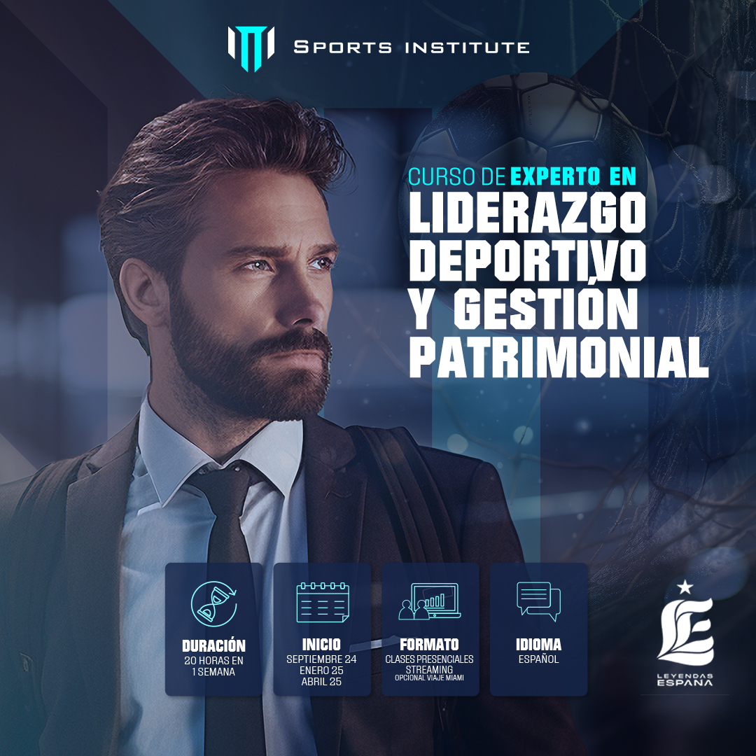 ITTI Sports Institute (@ittisports_) on Twitter photo ¡Comienza tu viaje hacia el éxito en el deporte con nuestro Curso de Experto en Liderazgo Deportivo y Gestión Patrimonial junto a <a href="/leyendasespana/">Leyendas España</a>! 🌟
itti.es/curso-de-exper…
#ITTI #Deporte #Liderazgo #GestiónPatrimonial #CoachingDeportivo ¡Comienza tu viaje hacia el éxito en el deporte con nuestro Curso de Experto en Liderazgo Deportivo y Gestión Patrimonial junto a <a href="/leyendasespana/">Leyendas España</a>! 🌟
itti.es/curso-de-exper…
#ITTI #Deporte #Liderazgo #GestiónPatrimonial #CoachingDeportivo