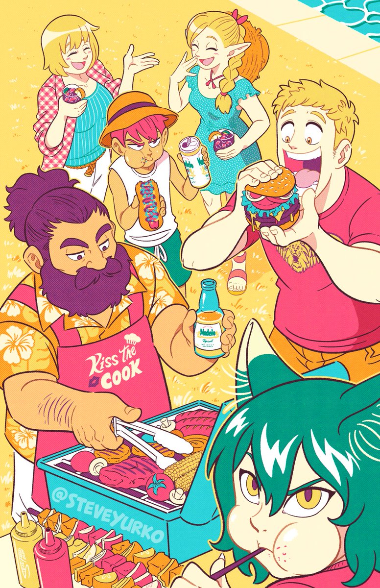 SteveYurko's tweet photo. ⚔️Dungeon BBQ,🍖
☀️Delicious in Summer⛱️ https://t.co/yHQGyq2zcw