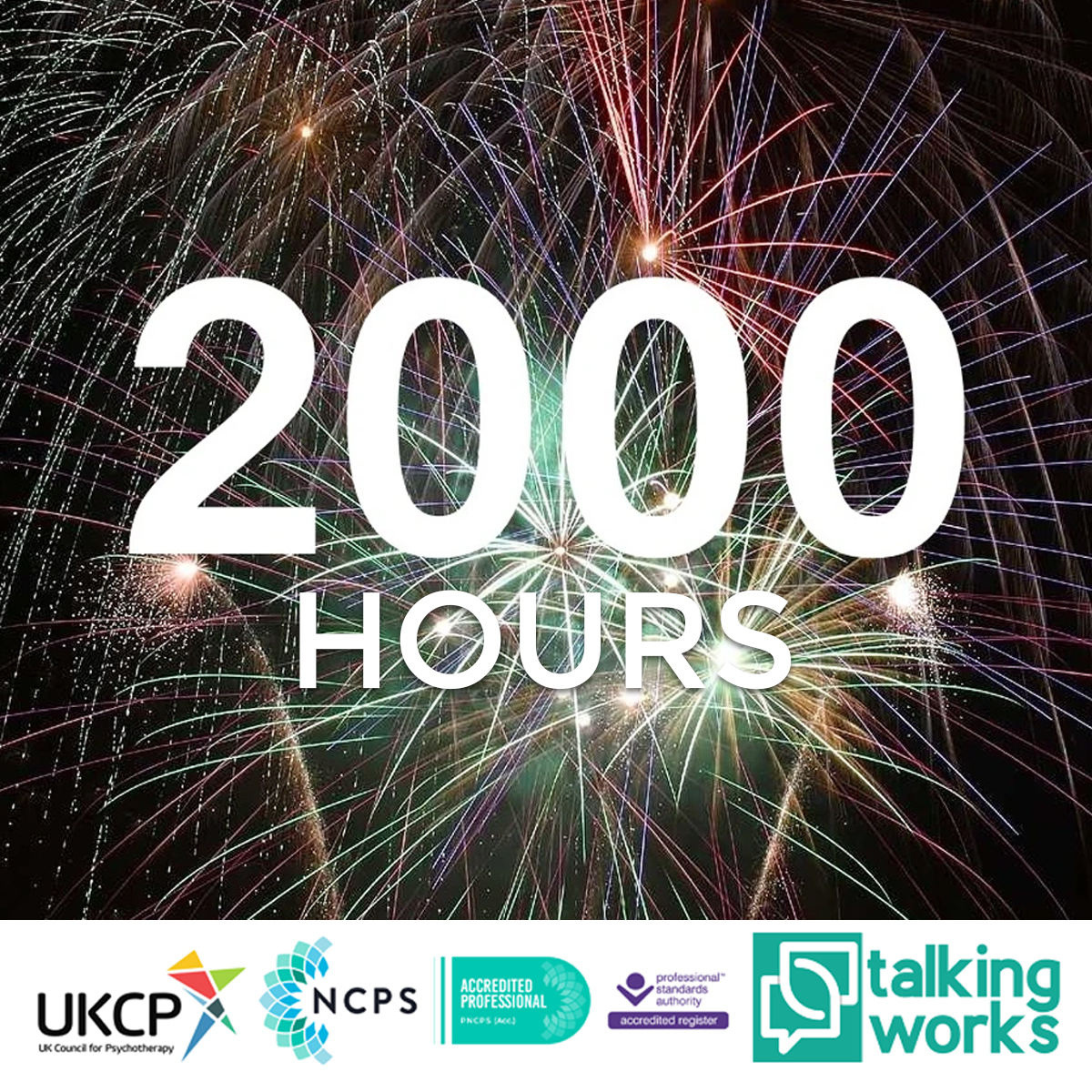 Today I pushed through a professional milestone - I completed my 2000th client session.

What a fabulous journey it has been so far, and I want to express my gratitude to all of my past and current clients for the opportunity to work with them.

Here's to the next 2000!