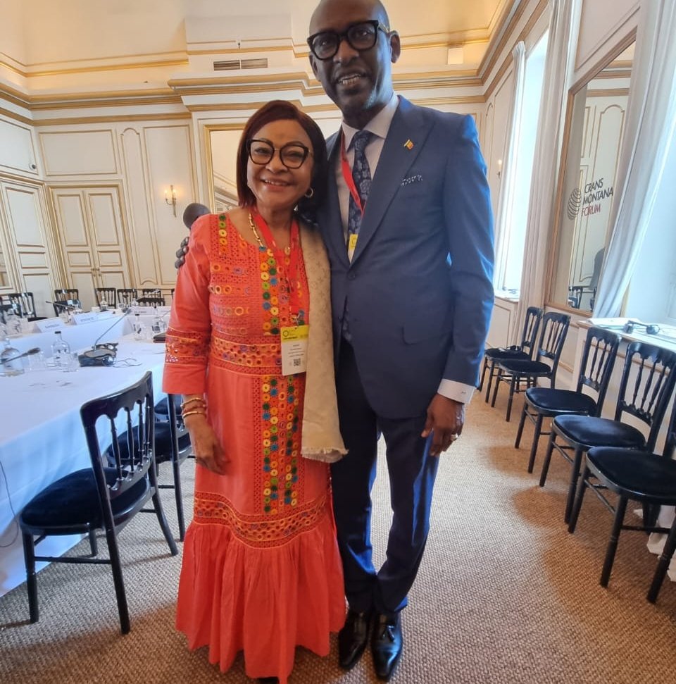 It was a pleasure to interact with H.E Amb. Abdoulaye Diop <a href="/AbdoulayeDiop8/">Amb. Abdoulaye Diop</a>, the Minister of Foreign affairs of Republic of Mali and Former Chief of Staff <a href="/_AfricanUnion/">African Union</a> at the Cran Montana Forum <a href="/CransMontanaF/">CMF Forum (Crans Montana) - since 1986</a>.

I commend the strong voice that our leaders, ministers, civil