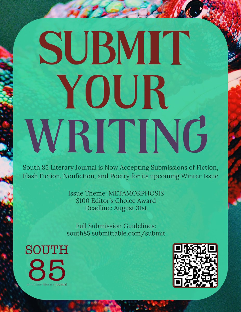 lesliepwriter's tweet image. south85journal.com/submissions/