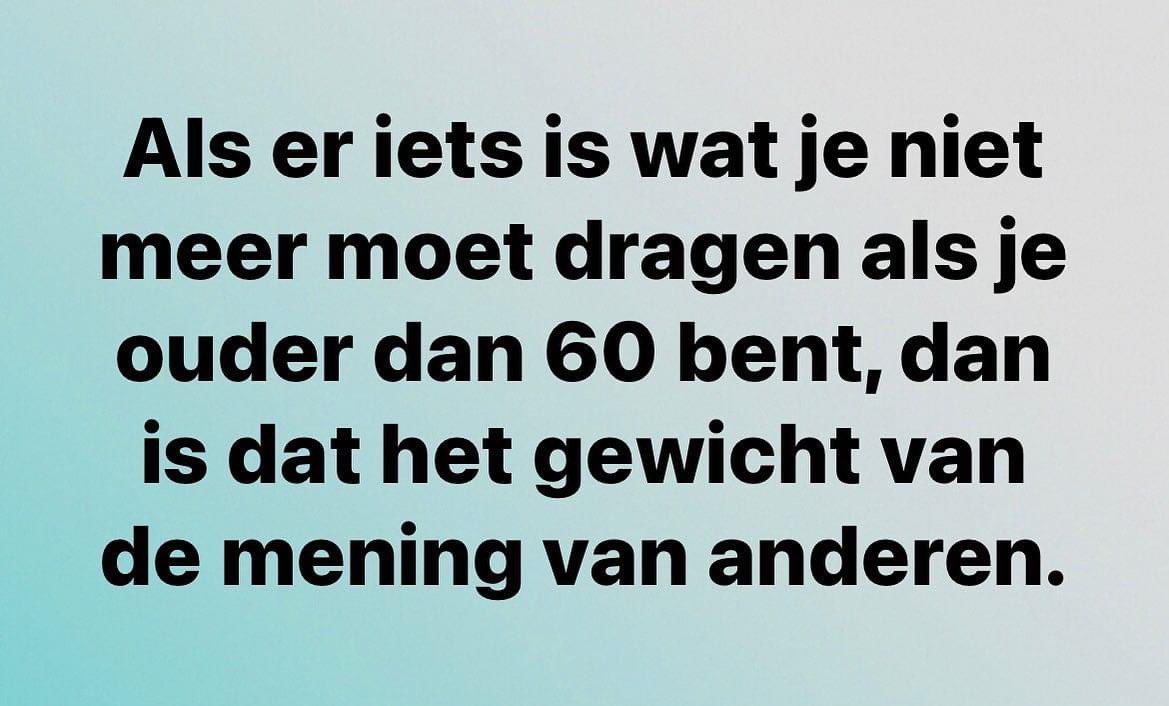 MicheleReijsen's tweet image. De voordelen van 60plus zijn, zijn ontelbaar. Dingen worden steeds betrekkelijker, je (door)ziet scherper (ook al wordt je zicht minder), je waardeert en bent dankbaar dat je er nog steeds bent en je #dgaf