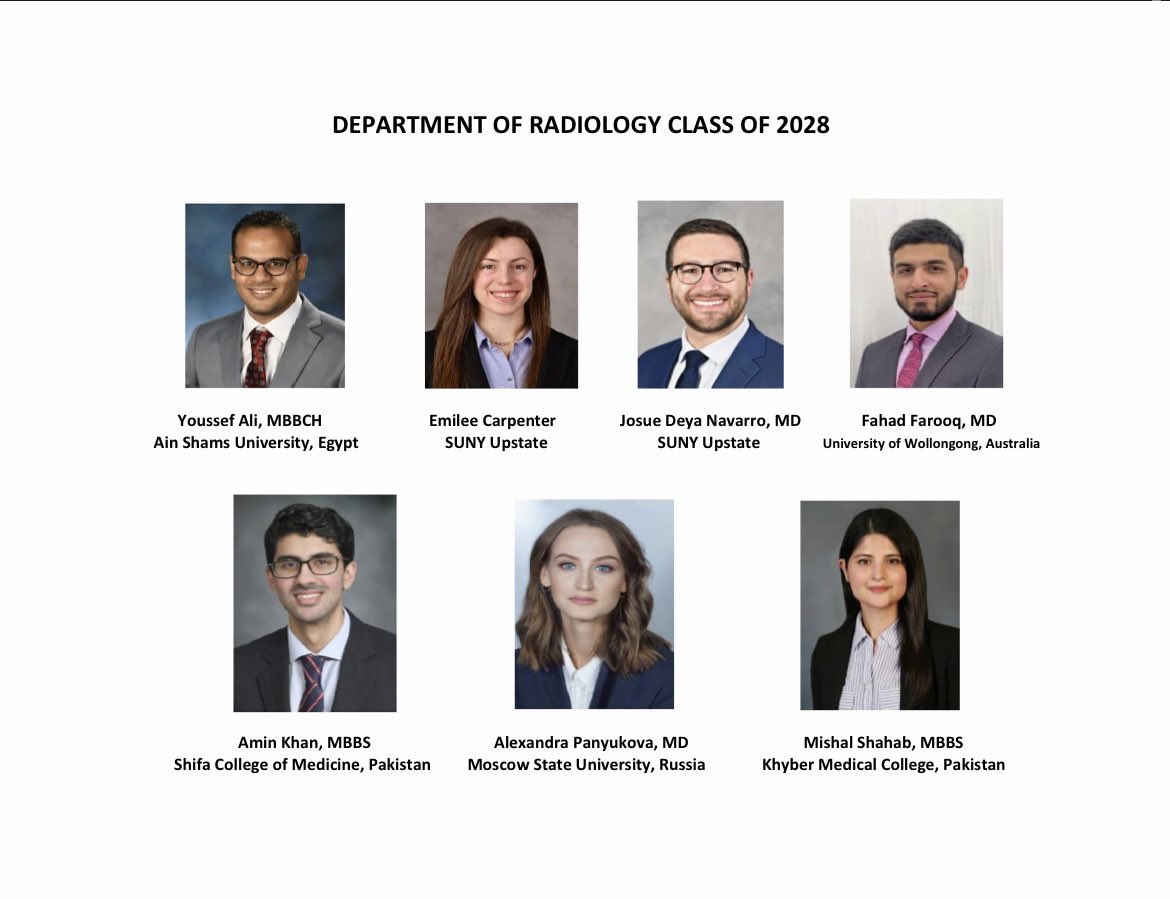 So excited to welcome our new R1s today for their first day of rad bootcamp!!! #meded #radres #radiology #July1st