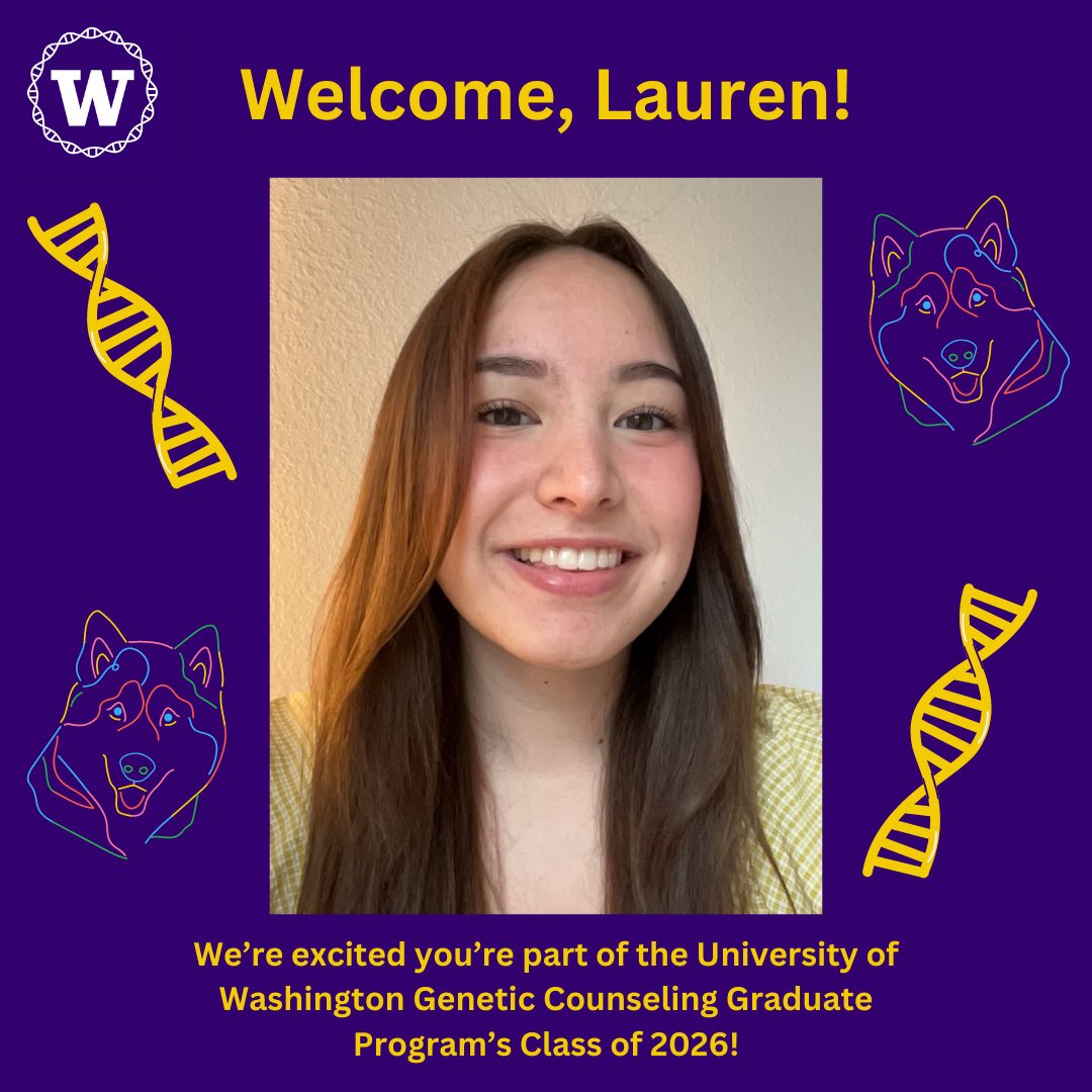 UW Genetic Counseling Graduate Program tweet media