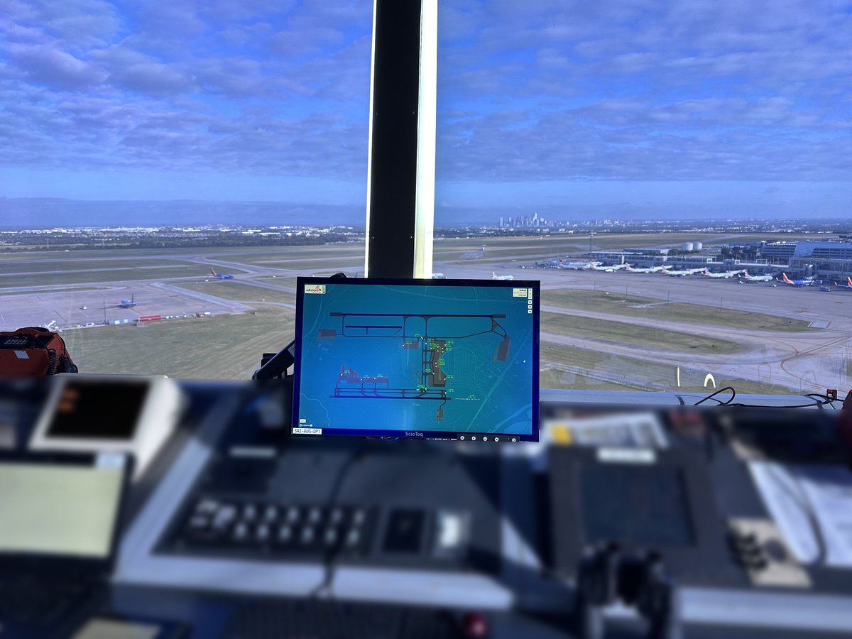 The <a href="/FAANews/">The FAA ✈️</a>’s new Surface Awareness Initiative is live at AUS! 

This new system displays real-time info to FAA teams in the Tower on the locations of aircraft on AUS runways, taxiways and non movement areas, further enhancing safety for all at AUS.