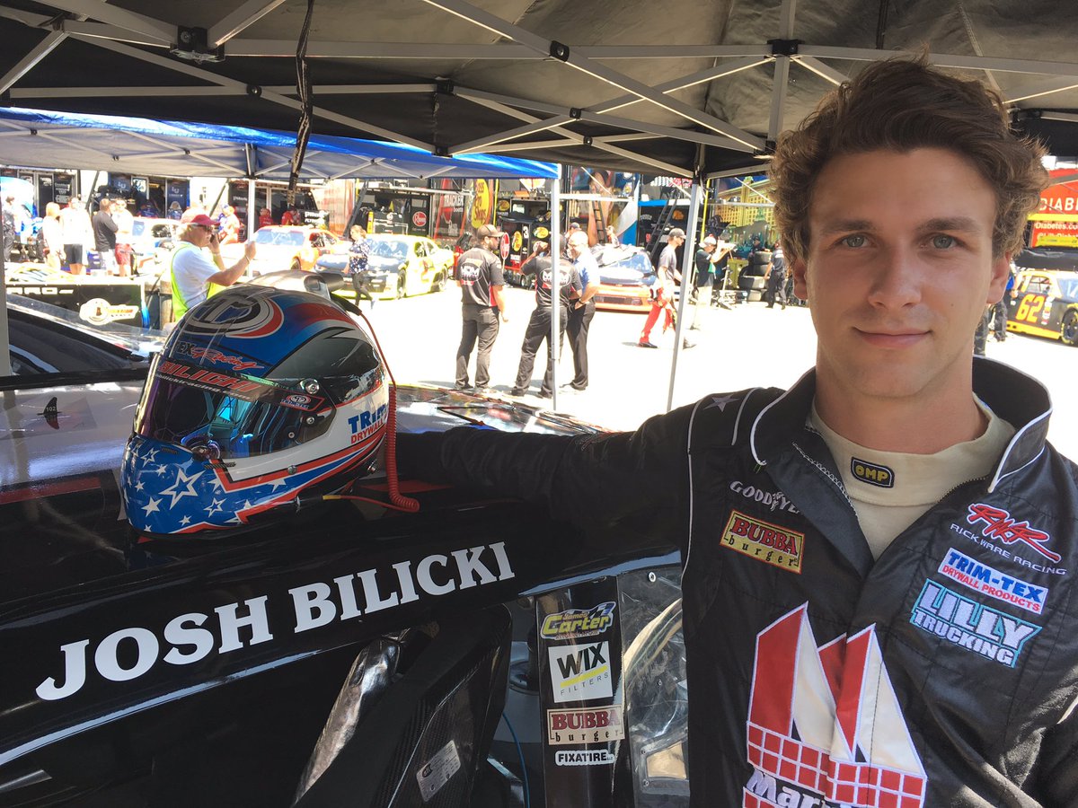 MBMMotorsports's tweet photo. .@NASCARChicago race week!
When @joshbilicki last raced an MBM car (@MISpeedway 2017), he was one week away from making his @NASCAR Cup Series debut. Now Josh will drive his 98th premier series race on Sunday in the Grant Park 165.
#NASCAR #GrantPark165 #WindyCity #PureKick https://t.co/GGpe6YSQVw