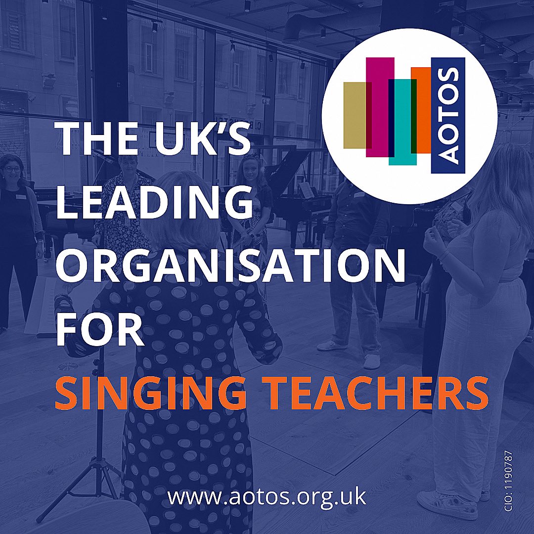 🎶 Join us today….. become part of the UK’s leading organisation for singing teachers. 

LINK IN BIO 

#aotos #singing #singingteachers #vocalcoaches #opera #musicaltheatre #pop #rock #CCM #support #network #jazz   #uk #gospel #vocaltechnique #inspire #teaching #sharing