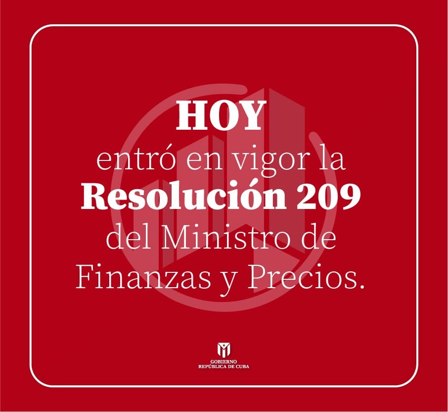 HOY entró en vigor la Resolución 209 de 2024.
La norma jurídica permitirá ordenar las relaciones económicas entre las empresas estatales y formas de gestión no estatal.

#gacetaoficial