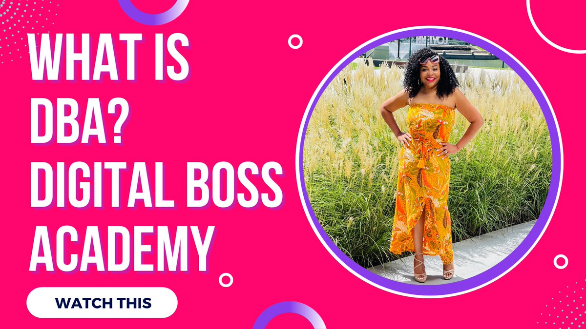 MySuccessZone's tweet photo. What is Digital Boss Academy ? Get all of your answers here: https://t.co/ElLUp0PX5B via @YouTube 
#digitalbossacademy #dba https://t.co/HXHoZ2qOoa