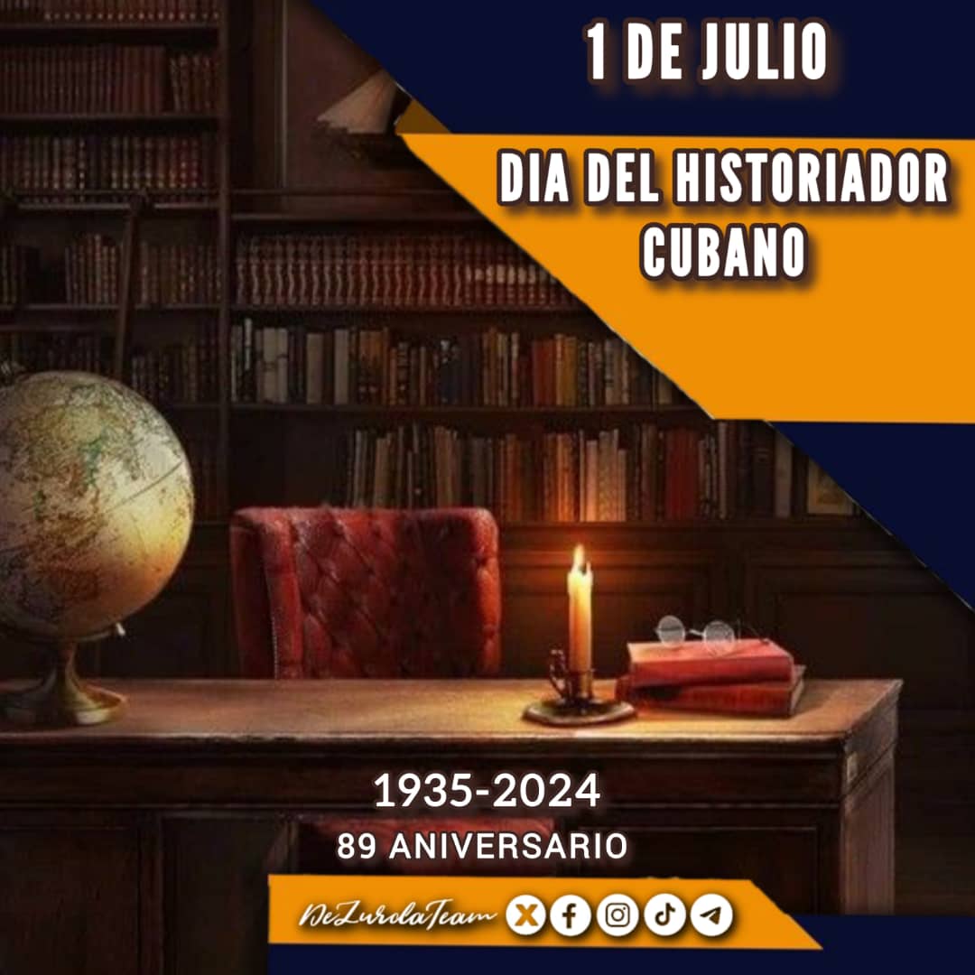 Cada 1ro de julio celebran su Día tanto los historiadores como los trabajadores químicos. Unos nos enseñan de dónde venimos; otros crean bienes imprescindibles para la vida. Nuestro reconocimiento a todos.