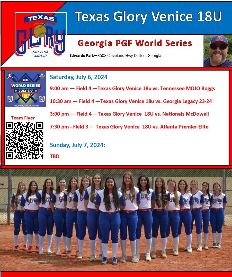 Texas Glory Venice 18U Gold - Marino tweet media