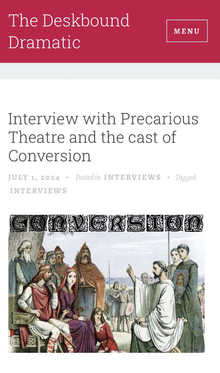 Precarious Theatre tweet media