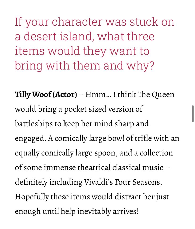 Two weeks today until the opening night of CONVERSION! What better way to celebrate than to give you a sneak peak of our recent interview with <a href="/DBDBlog_/">The Deskbound Dramatic</a>! For the full interview, click the link in our bio! 

Shows: 

15th-17th July at <a href="/LandUTheatre/">Lion & Unicorn Theatre</a>  

linktr.ee/info.precarious