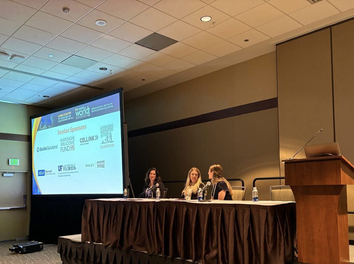 Melissa Rayner (@melissa_rayner) on Twitter photo Great week at #TERMIS2024 world congress in Seattle building new collaborations and catching up with old friends <a href="/CmapSchuh/">Christina M.A.P. Schuh</a>
Thank you to those who contributed to and attended our session Great week at #TERMIS2024 world congress in Seattle building new collaborations and catching up with old friends <a href="/CmapSchuh/">Christina M.A.P. Schuh</a>
Thank you to those who contributed to and attended our session