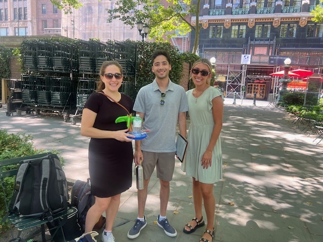 Some exciting new content is underway at Nayya 🎬

We're thrilled to give you a sneak peek of our latest project where the team took to the streets of NYC, filming in Bryant Park and Union Square. 

Stay tuned — something amazing is coming your way soon 🚀✨

#Nayya