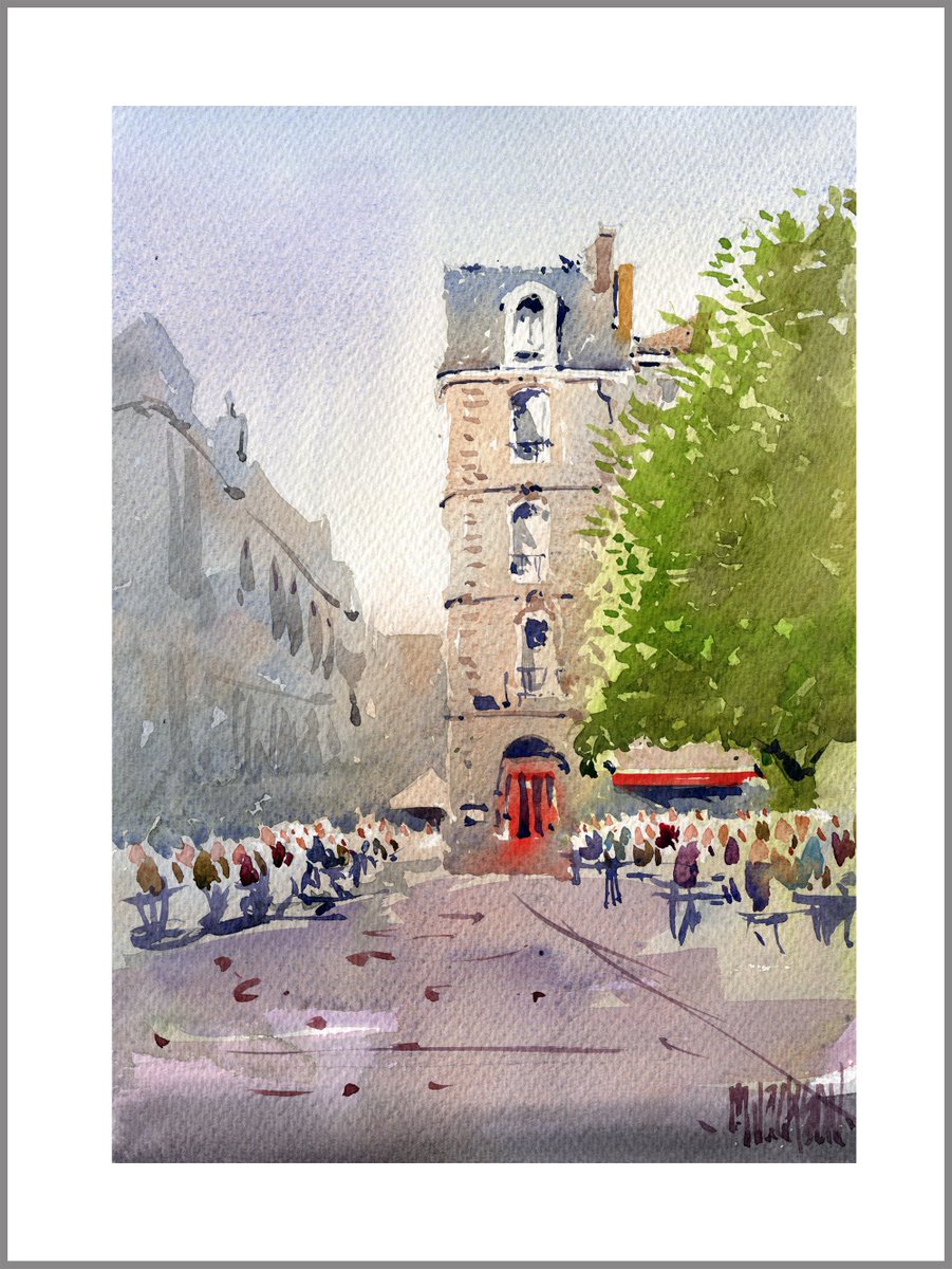 La Terrasse Saint-Pierre, Bordeaux | Mike Jackson Artist