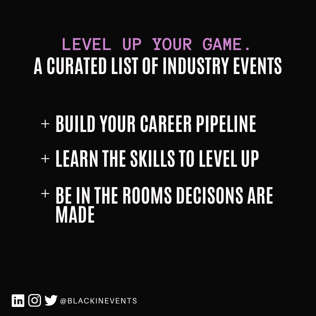 Black In Events Network tweet media