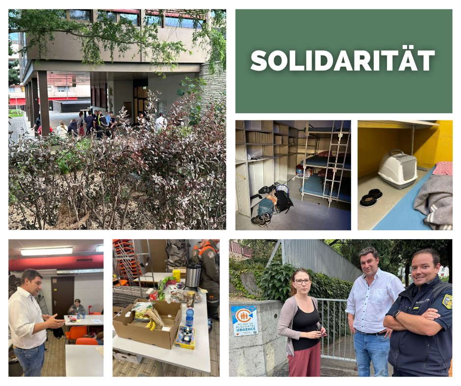 fredofavre's tweet photo. In diesen sehr schwierigen Situationen zeigen die #Walliserinnen und #Walliser einmal mehr eine grosse Welle der #Solidarität!
Vielen Dank an alle Personen, die diejenigen unterstützen, die von den #Unwettern betroffen sind. https://t.co/s2AvttiWrQ