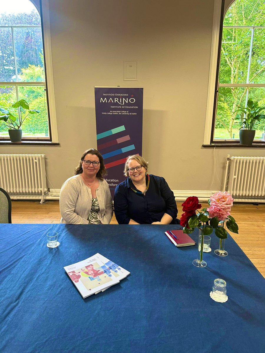 Many thanks to Dr Robyn Long from <a href="/BakerUniversity/">Baker University</a> for taking time out of her busy schedule in the UK to pop over to Dublin to visit us in <a href="/MarinoInstitute/">MIE</a> 
🇮🇪🇺🇸
#Partnership
#Collaboration
#Internationalisation