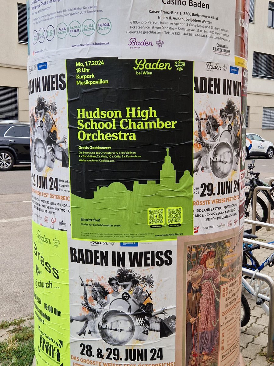 HudsonOrchestra's tweet photo. Successful concert in Baden!  #PLAYDYNAMICALLY https://t.co/M3ac67cRH9