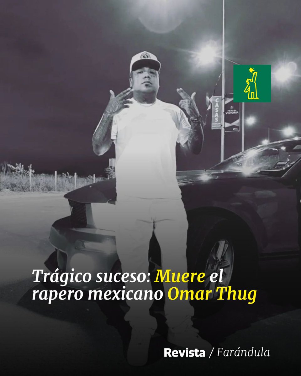 DiarioLibre's tweet photo. 🎶 | #MúsicaDL | A dos días de haber sido herido de bala, el rapero Omar Thug fue declarado muerto la noche del domingo 30 de junio.
🔗https://t.co/RFfgdMQsiS
#DiarioLibre #OmarThug #Rapero https://t.co/U3STesYmgZ