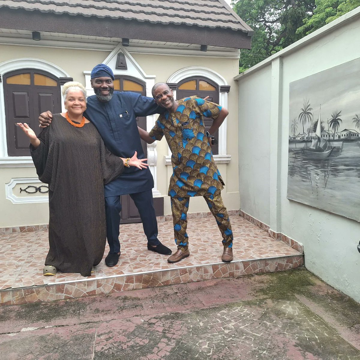 DuksyG's tweet photo. Delighted to have been invited to join the @lovinglagos team to welcome Olugbile Holloway -the DG of the @ncmmng to Onikan House. https://t.co/EHEJGtP3ca
