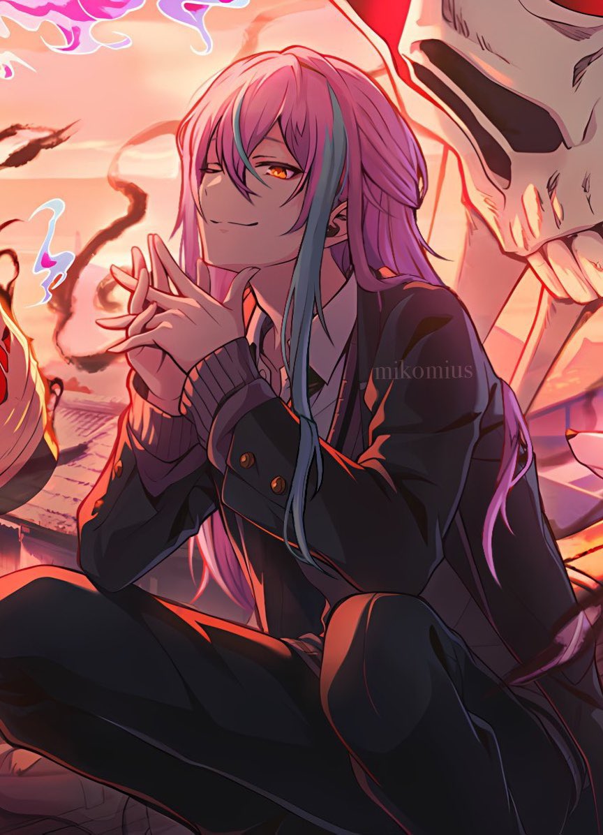 Ruilenxi DRAW PANDEMONIUM RUI WITH LONG HAIR LIKE THIS EDIT