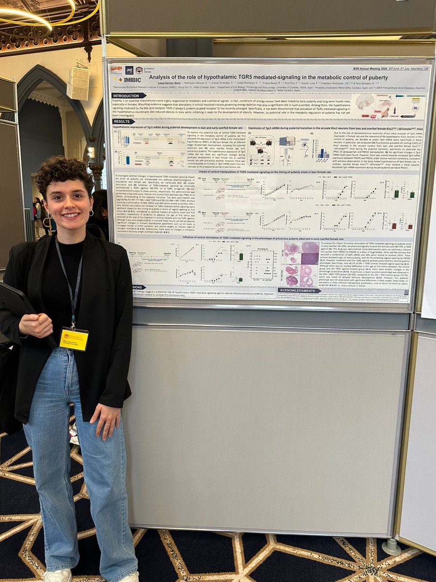 marialosan8's tweet photo. I would like to thank the @bsneuroendo for giving me the opportunity to present my work. In addition, I would also like to thank my group @PubMetTS for all the help and support.
#Aberdeen2024 https://t.co/4kaQge0J0y