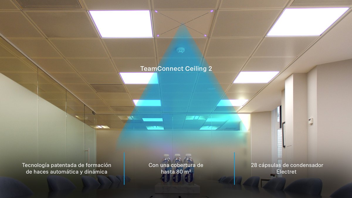 Gracias a las características de nuestro TeamConnect Ceiling 2, tus reuniones tendrán una perfecta inteligibilidad de la voz en presentaciones híbridas modernas.

#SennheiserLATAM #TeamConnectCeiling2