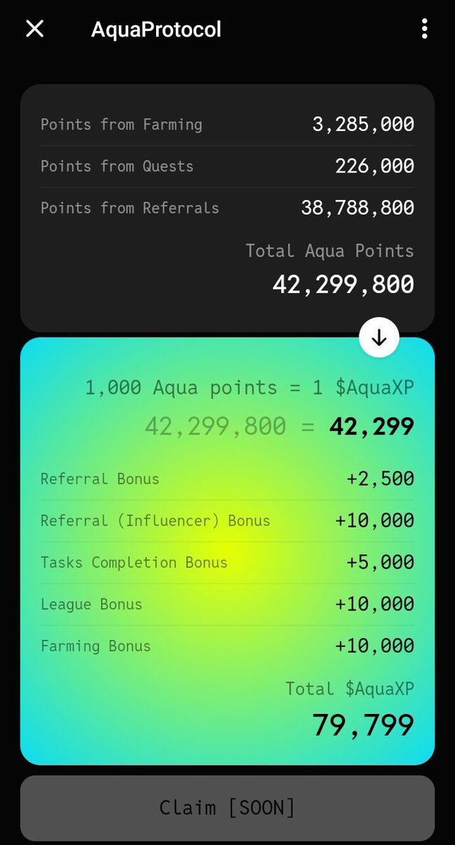 igobykyng's tweet photo. ‼️🚨‼️

aqua protocol powered by gleam to cook soon another gleam powered project is #solstone 

don’t miss out

start here ⬇️
https://t.co/12EcDQ5EQA

#tapswap #chainscrop #memefi https://t.co/0QtmtOKsaO