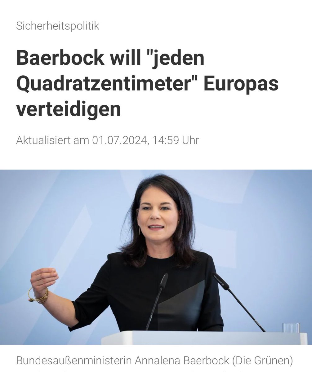 FWarweg's tweet image. Wertes @AuswaertigesAmt, Eure Chefin hat heute erklärt, es gelte „jeden Quadratzentimeter Europas“ gegen #Russland zu verteidigen. Nur um sicher zu gehen, weiß @ABaerbock, dass rund 40% der europäischen Landfläche zu 🇷🇺gehören? Falls ja, will Sie von diesen 40% auch jeden cm2