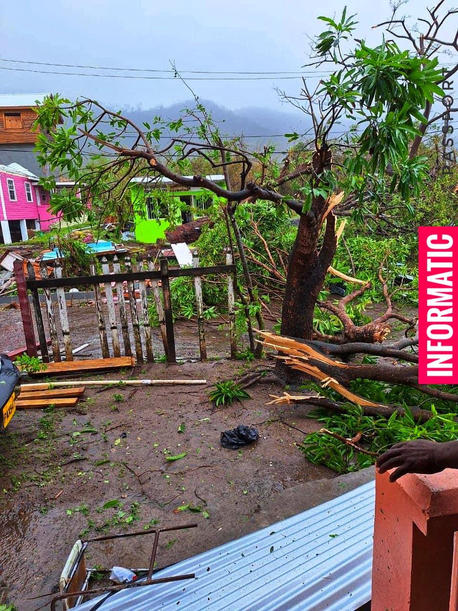 InformaticCB's tweet photo. #InformaticNOW ▪️Aftermath images from #Carriacou are horrific. #HurricaneBeryl
📸@KrissyLionz https://t.co/DDjgCPHwEo