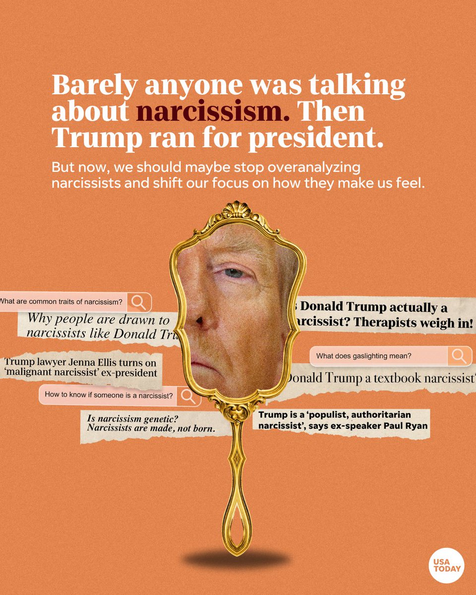 Barely anyone was talking about narcissism until Trump ran for president. Since then, the discourse has shifted away from politics and sparked public curiosity and awareness about narcissism instead. bit.ly/4clw8Y3